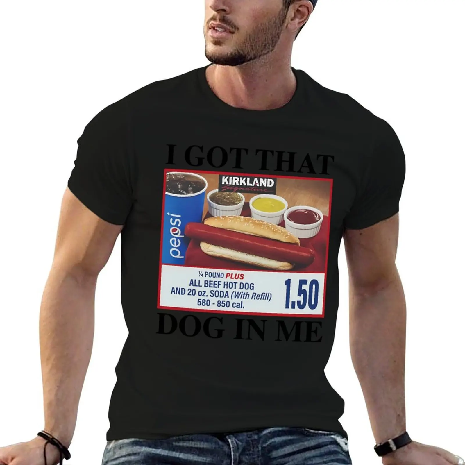 I Got That Dog In Me T-Shirt man graphic t shirt t shirt men 100% cotton luxury brand graphic t shirts for man T-Shirt