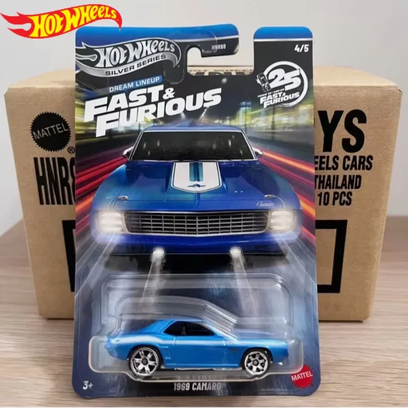 

Коллекционные модели автомобилей Hot Wheels Fast & Furious в масштабе 1:64: Subaru, Chevy, Fleetline, Mustang, Camaro, Nissan Maxima — идеальный подарок для мальчиков