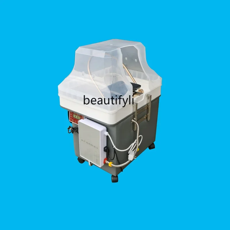 Beauty Salon Mobile Water Circulation Head Therapy Shampoo Basin Barber Shop Facial Bed Splicing Special Simple