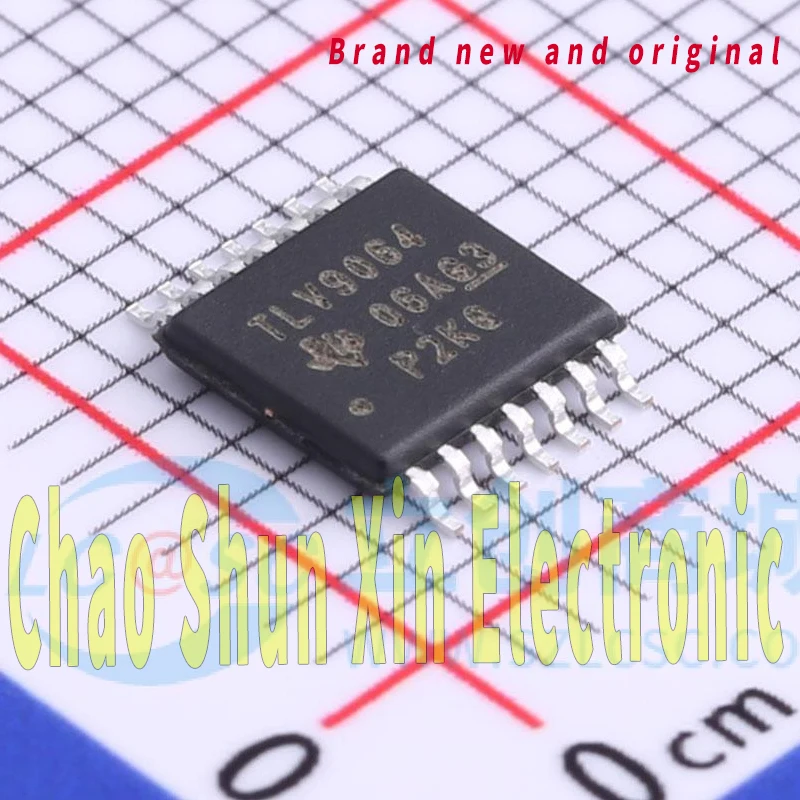 

10Pcs Tlv9064Ipwr New Original Tssop-14 Silk Screen: Tlv9064