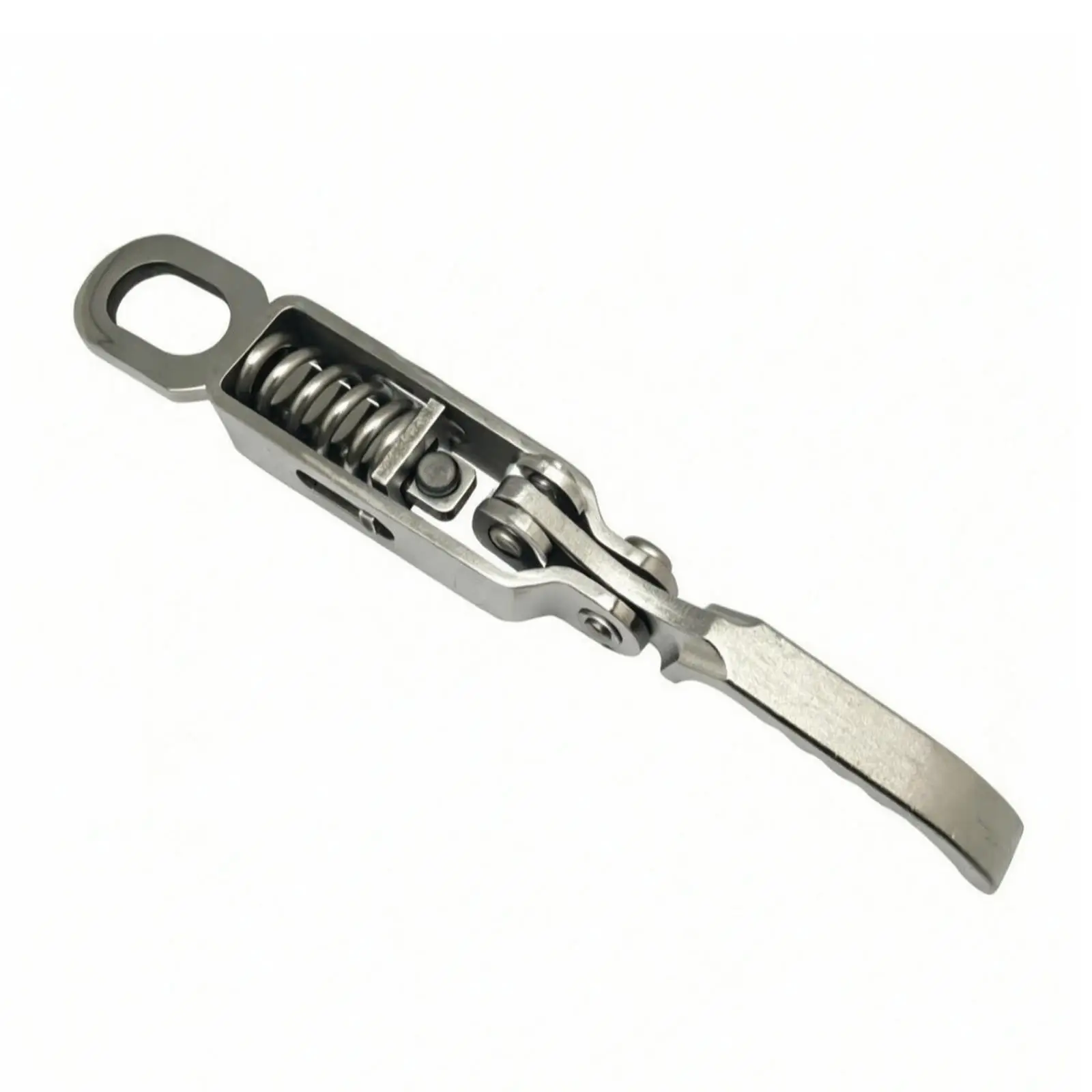 Truck Cargo Door Lock Spring Assisted over Center Latch 304 Stainless Steel for Commercial Trucks