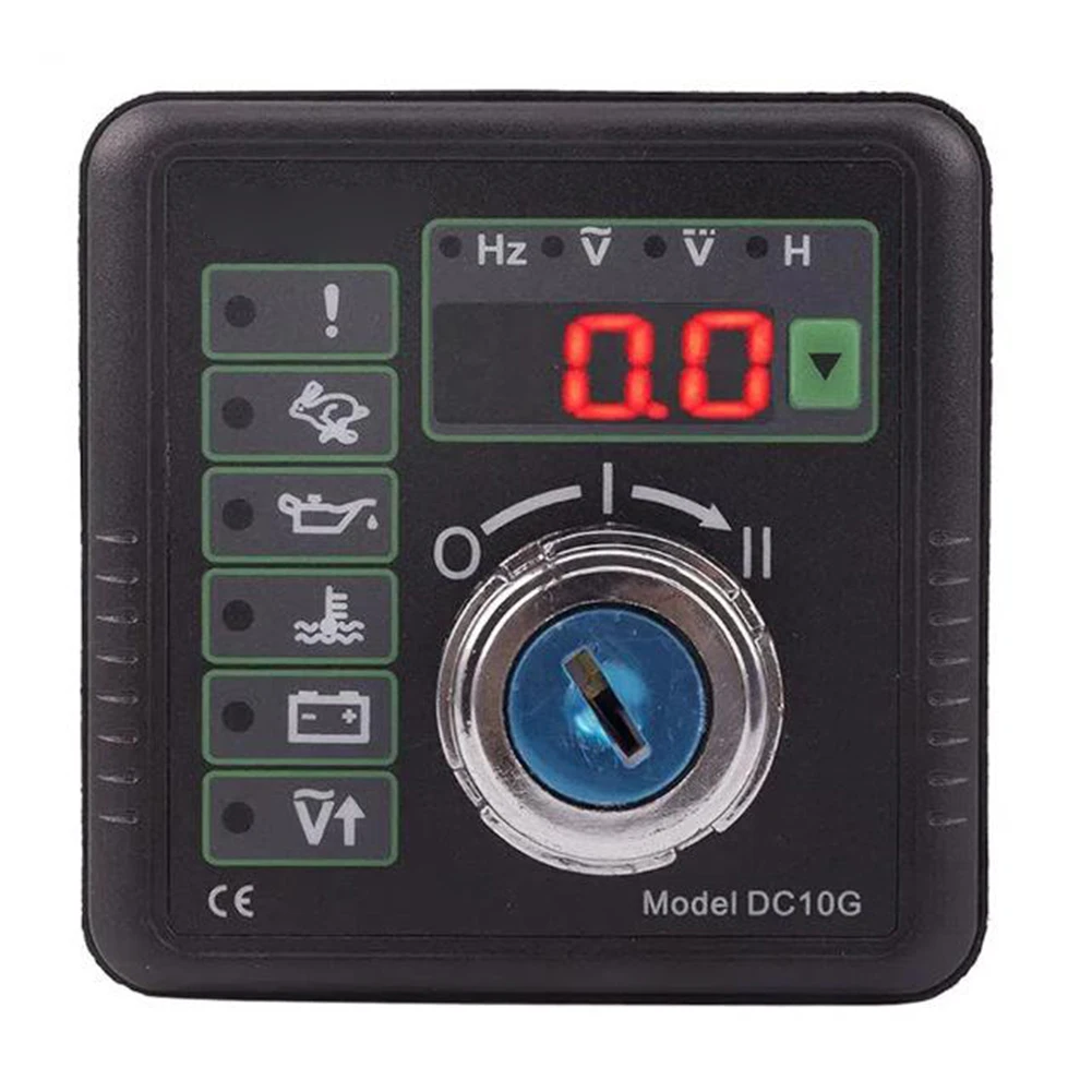 1pc DC10G/DC10K Generator Engine Multi-function Manual Start/Stop Control Panel For Industrial Use Easy Installation