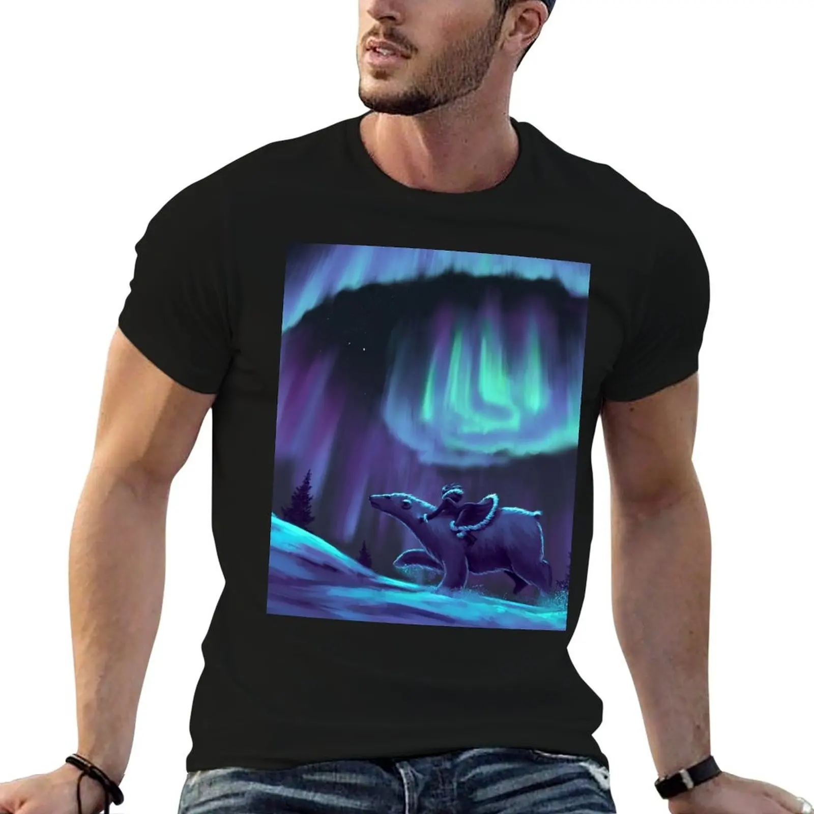 His Dark Materials - Fan Art T-Shirt Lightweight Gym Training T-Shirt
