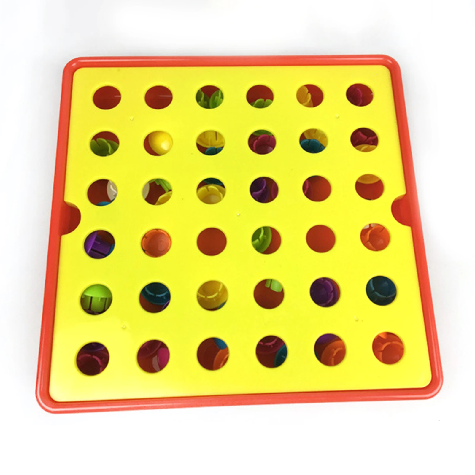 Large Colorful Mushroom Button Puzzle Board Educational Logic Exercise Toys For Kids Boys Girls
