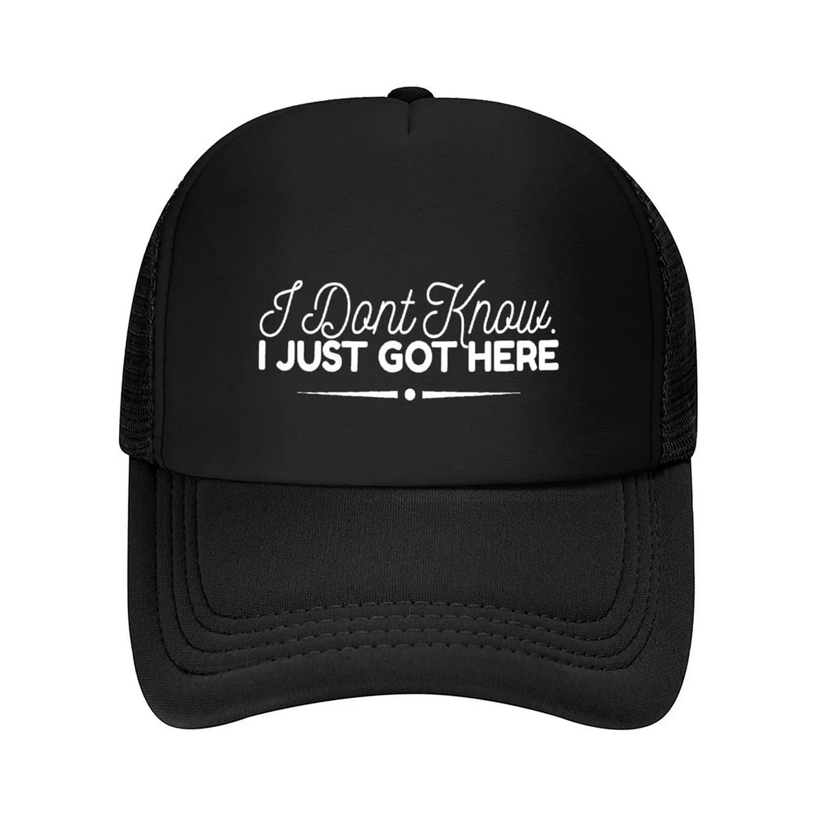 

I Dont Know I Just Got Here Baseball Cap Hip Hop Cosplay Hat men Hat Man Luxury Baseball For Men Women's