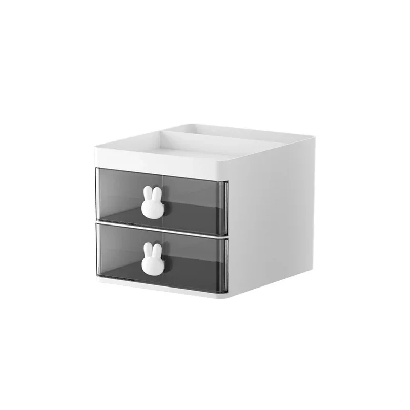 Large Capacity Makeup Organizer Storage Box with Drawers for Cosmetics Office Stationery Organizer Pen Holder Storage Containers