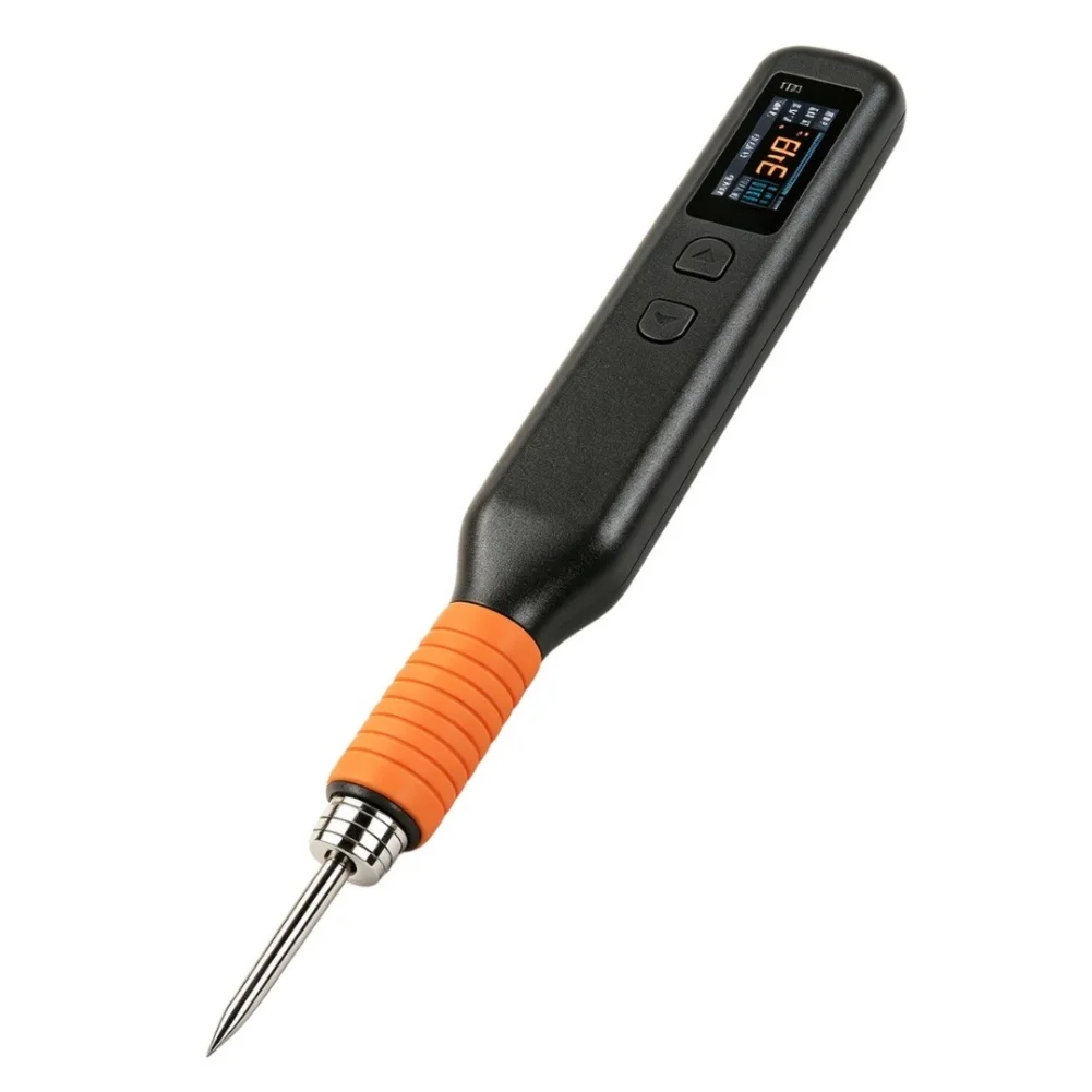 Cordless Rechargeable Soldering Iron Featuring PID For Temperature Regulation 80-450C for TB1 T210 Tips Fast Charging