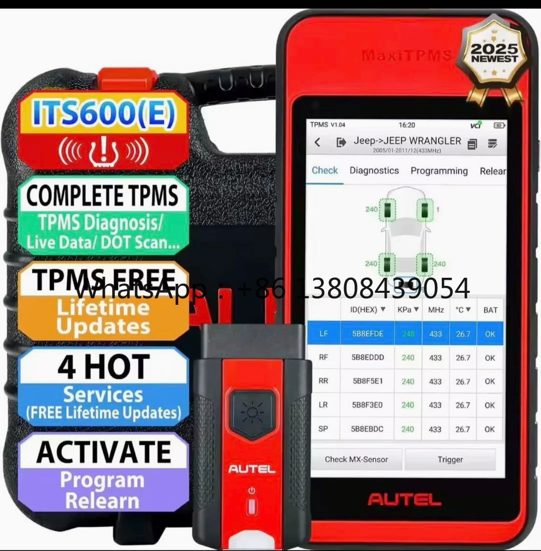 

Диагностический сканер Autel MaxiTPMS ITS600E для автомобилей OBD2, программатор датчиков TPMS ITS600E PRO, универсальный инструмент для диагностики и программирования датчиков TPMS.