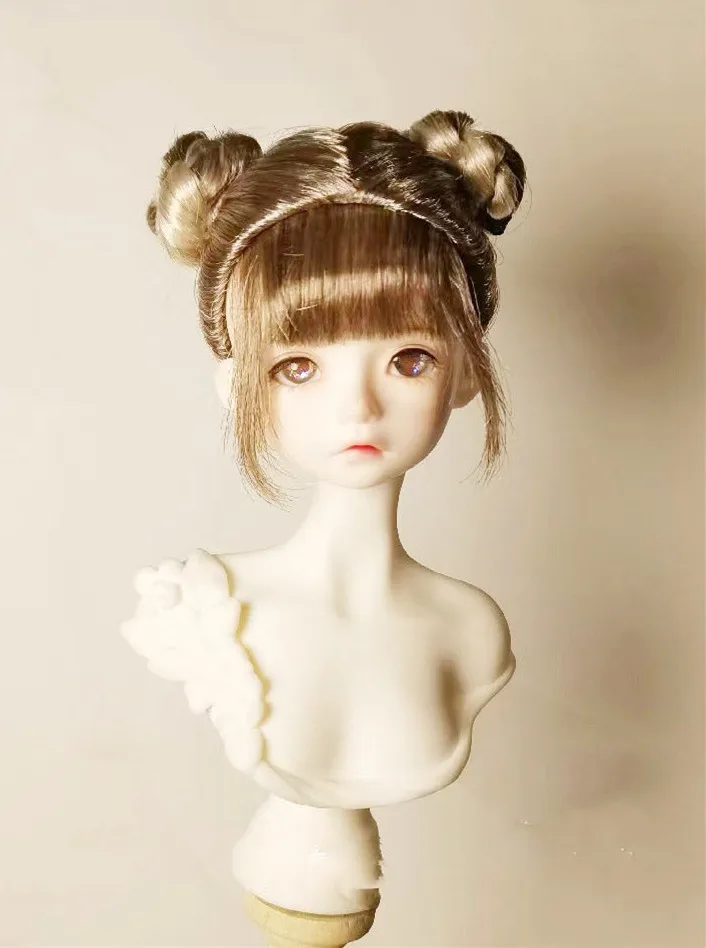 1/6 1/4 BJD Doll Hair, Milk Silk Or Mohair Toys Wig Free Shipping