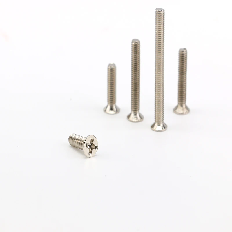 200PCS M3*6/8/20/25/30MM KM3 Flat Head Screw Small Stainless Steel For Model RC Drone RC Plane Helicopter Boat