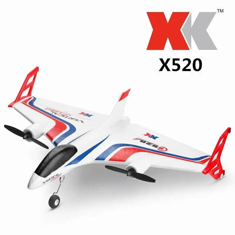 Weili Xk X520 Six Way Brushless Stunt Aircraft Foam Epp Glider Remote Control Aircraft Model Toy