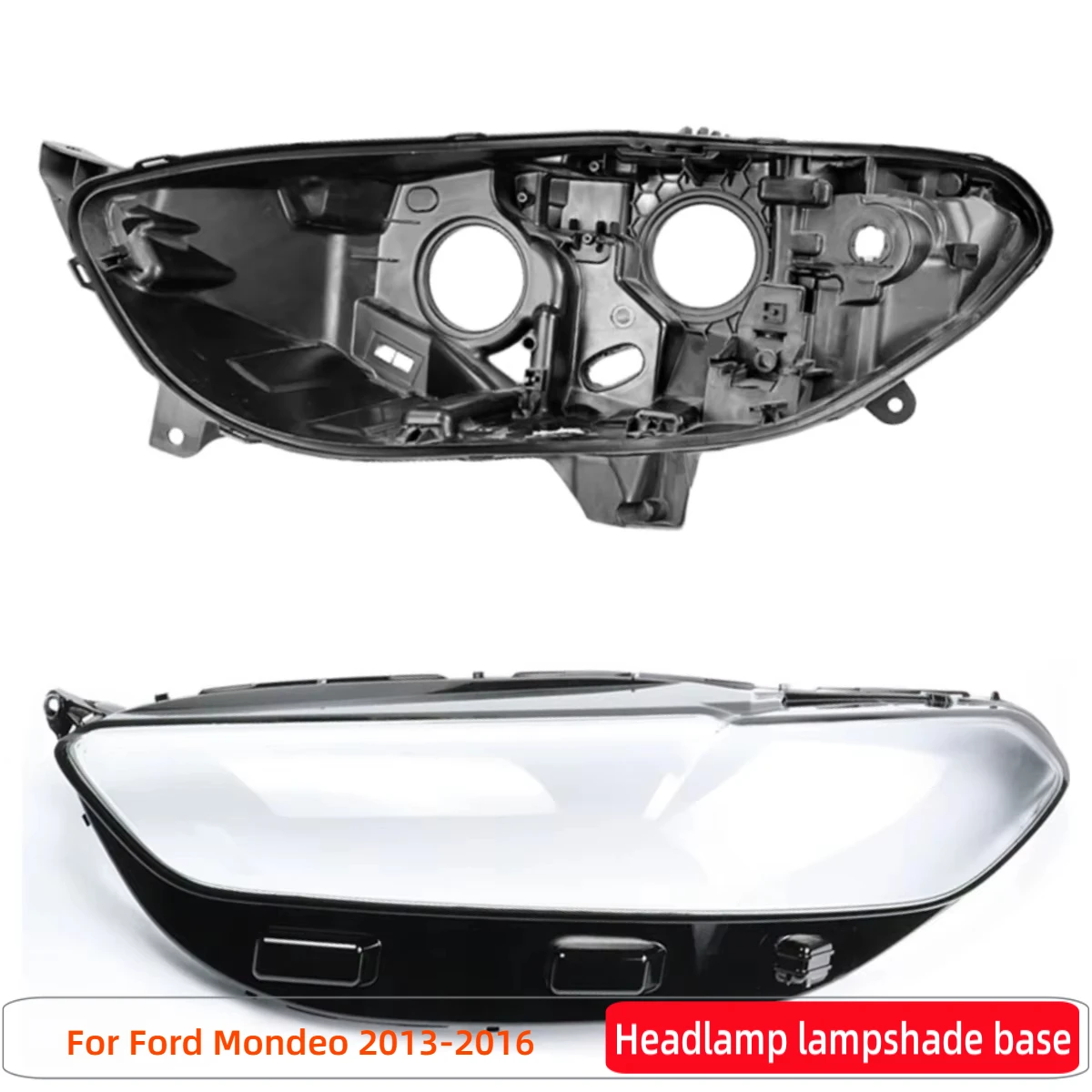 

For Ford Mondeo 2013 2014 2015 2016 Articles Cars Base Head Lamp Shell Headlight Back Housing Holder Headlight Glass