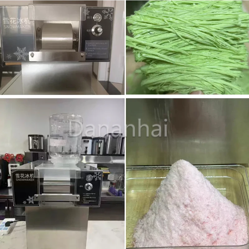 

Профессиональный маленький снежный конусный шлифовальный станок, коммерческий бытовой льдогенератор, бритый лед, 60 кг/ч