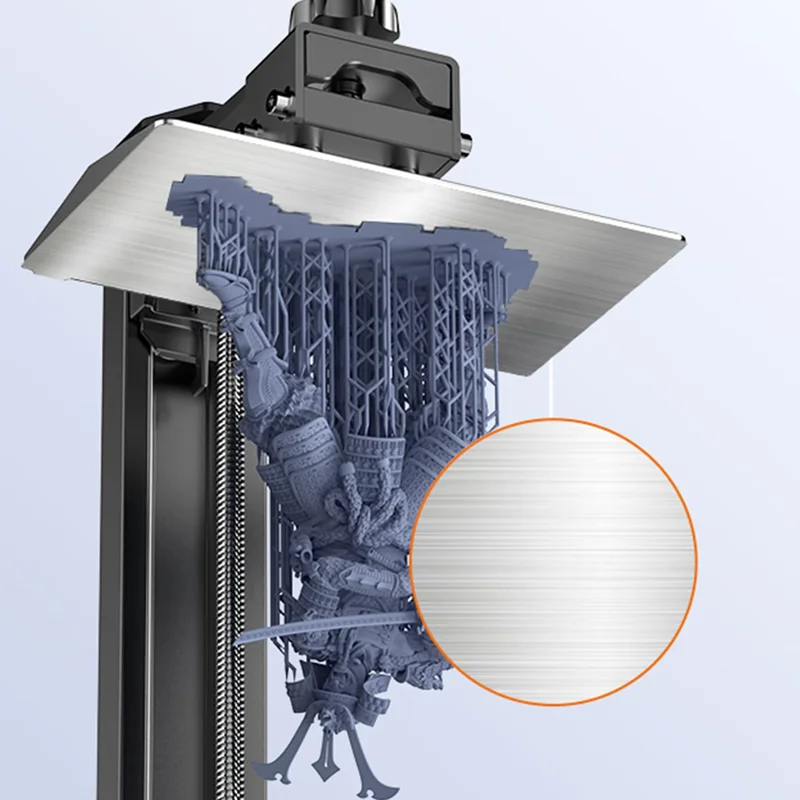 Imagem -06 - Impressora Resina Construir Placa Folha Magnética Placa Flex para Phrozen Mega 8k Mais 350x195 mm Energetic3d