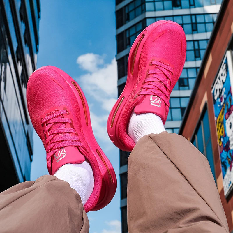 

Новая модель кроссовок для бега и ходьбы, износостойкие, унисекс, с резиновой подошвой, для спорта и отдыха, мужские и женские.