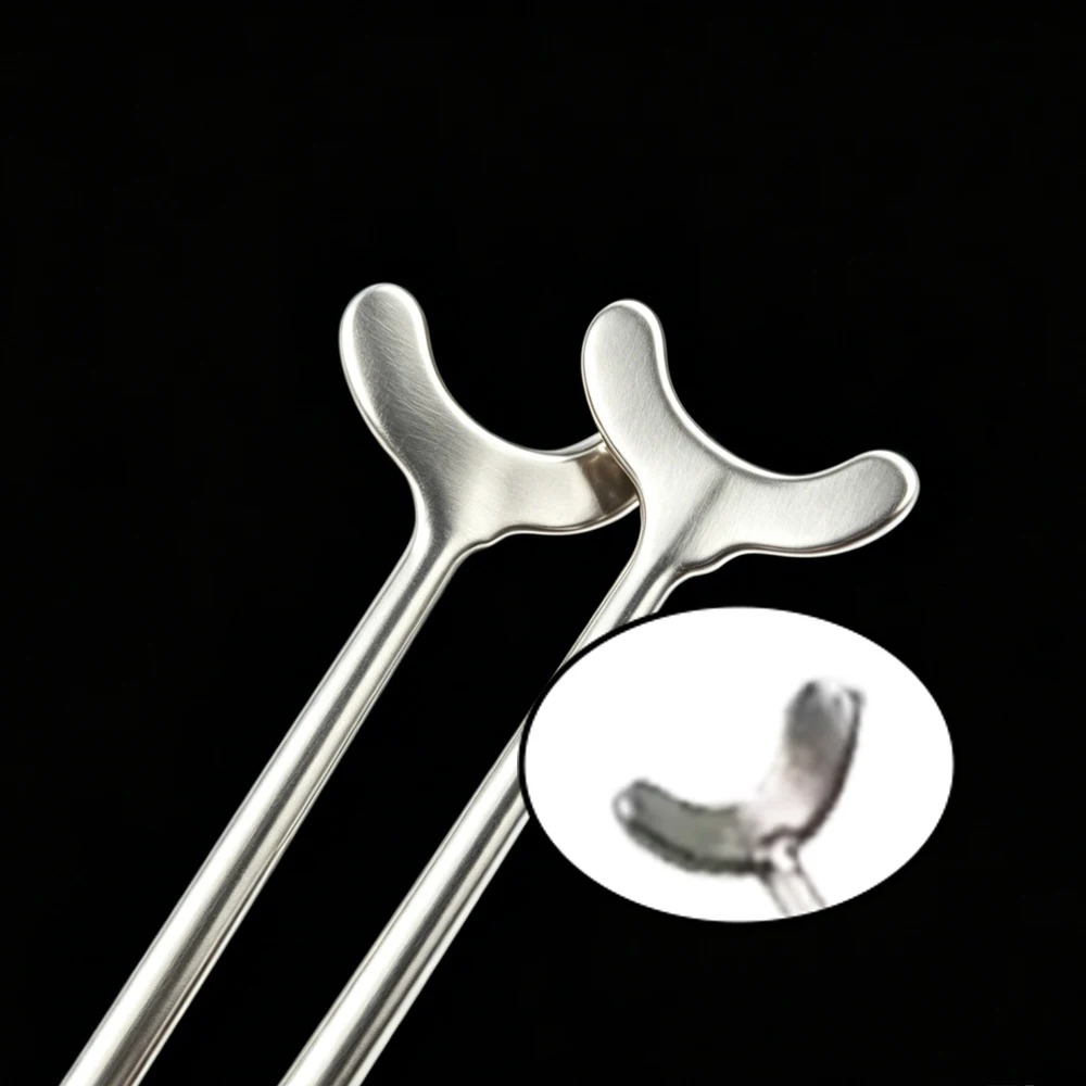 High Precision Dental Lab Clasp Kit 5Pcs J Clasp and Oblique Y Type Combination Compatible with Scheu Materials 0.8 to 0.9mm