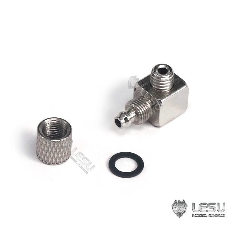 LESU Spare Metal M5 Oil Nozzle For 1/14 RC Hydraulic Dumper Excavator DIY Tamiyay Outdoor Toys TH17189