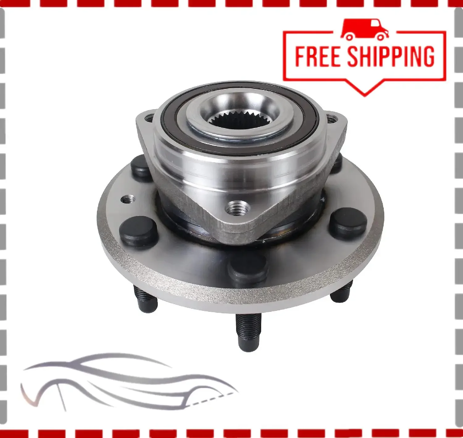 

513277 Front/Rear Wheel Bearing and Hub Assembly for 08-17 Buick Enclave, 09-17 Chevy Traverse, 07-16 GMC Acadia