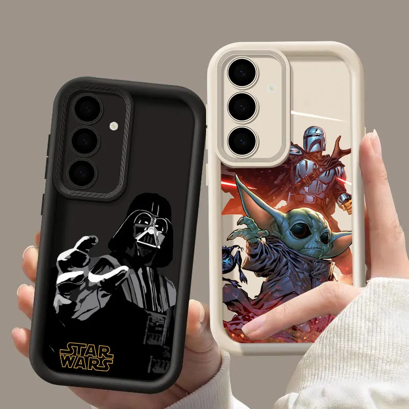 

Mandalorian S-Stars-Wars Y-Yodas Fundas For Samsung Galaxy S26 S25 S24 S23 S22 Plus S21 Ultra S20 FE Case Soft Phone Back Cover