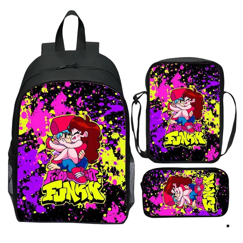 Ensemble de sac à dos Friday Night of Fun avec pack trois pièces