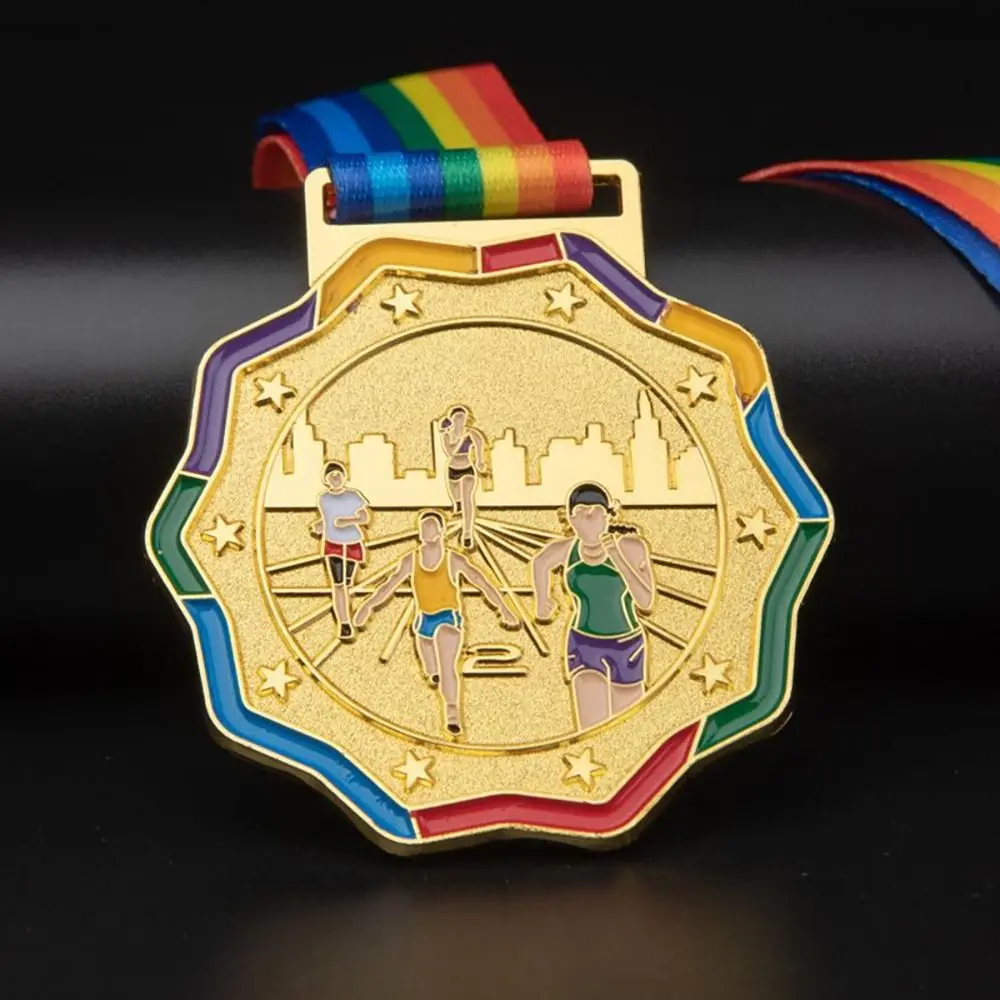 Team Metal Gold Award Competitions Prizes Encourage Badge Award Medals Sport Competition Games Souvenir Winner Medals Outdoor