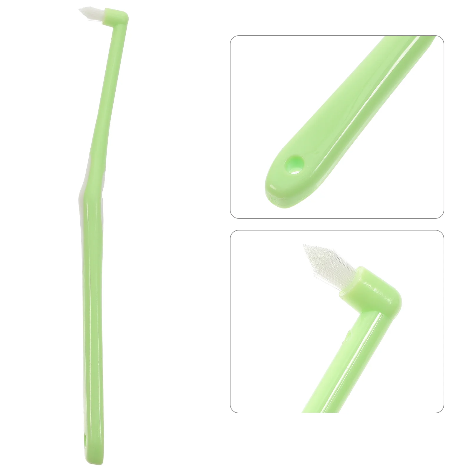 Pet Single Head Toothbrush Comfortable Small Care Plastic Practical Premium Quality Fine Fiber