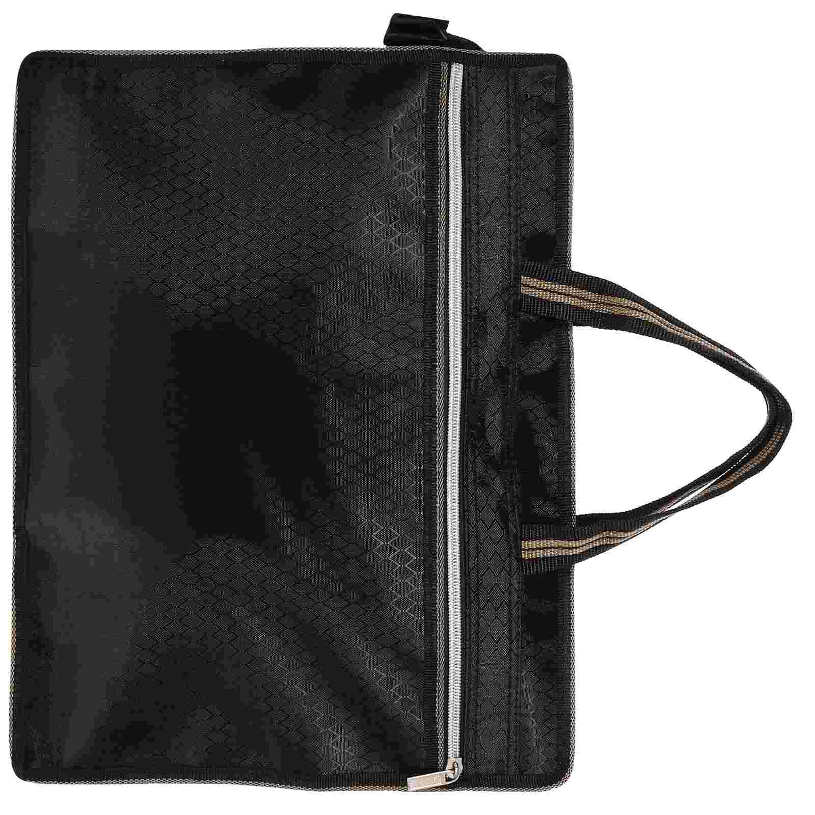 Aktenpaket Handtasche Oxford Stoff Ordner Büro Leinwand Umschlag Dokument Aluminiumlegierung Brieftaschen Studententasche