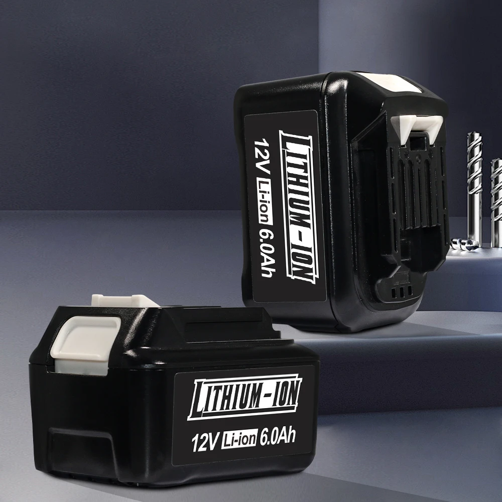 12 فولت 6Ah بطارية ليثيوم أيون لماكيتا الحفر الكهربائية بطارية قابلة للشحن استبدال BL1015 BL104 DF331D أدوات كهربائية بطاريات P108