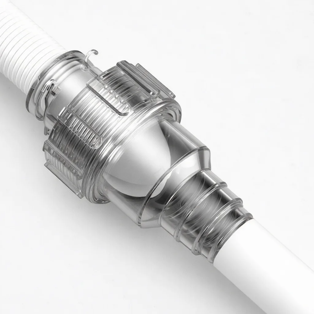 One Way Condensate Check Valve Anti Backflow Insect Proof Odor Sealing Device Drain Pipe Connector For AC Maintenance Tool