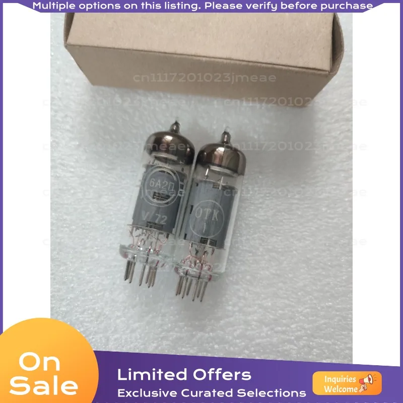 New Soviet 6A2N 6K4N Vacuum Tube Replacement for 6A2 6K4 Tube Amplifier Power Amp Headphone Amplifier