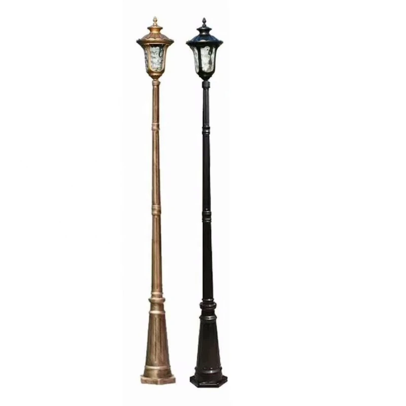 85-260V Decorative super bright Led  Lights Outdoor Garden Lamp Pole