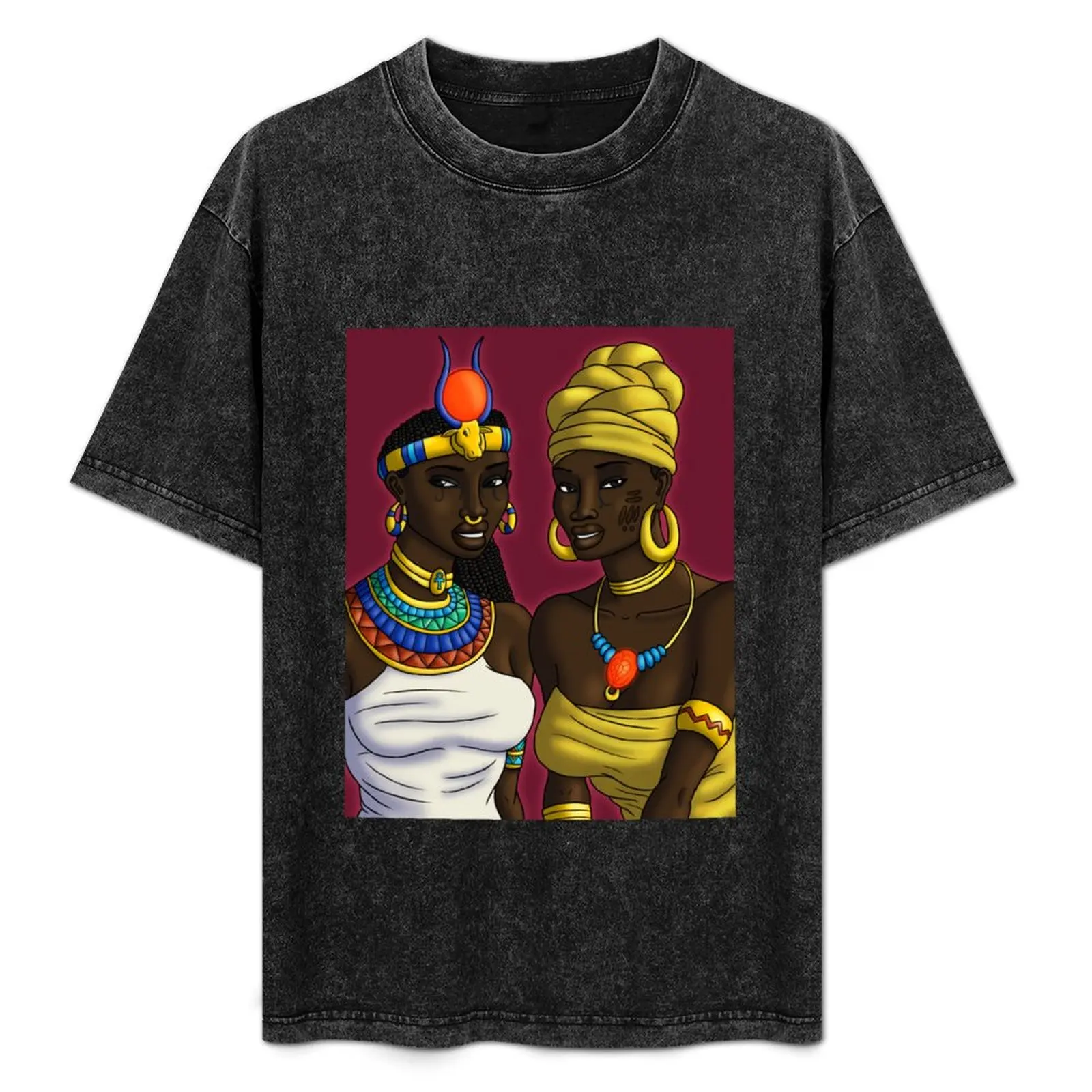 African Love Goddesses T-Shirt quick-drying plus size clothes boys whites affliction shirts Men's clothing