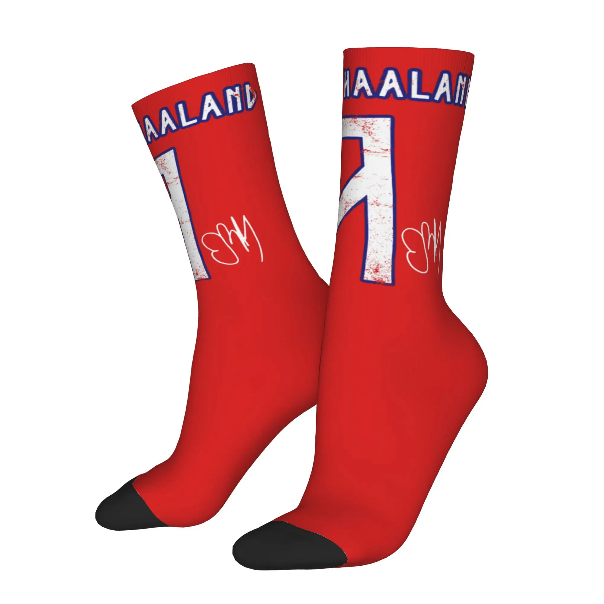 Haalands Norway Football Socks Merchandise For Men Women  Warm Socks Super Soft Birthday Present