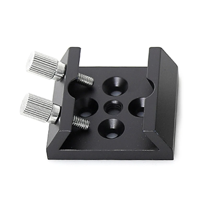 Universal Metal Dovetail Base Finderscope Mount Bracket for Finder Scope Dovetail Slot Plate Plate for Telescopes