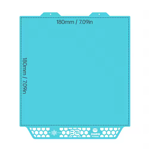 BIQU Panda Build Plate CryoGrip Pro Coating No Clog Spring Steel Double-sided for BambuLab Voron Kobra Adventurer 5M 3D Printer - Image 2