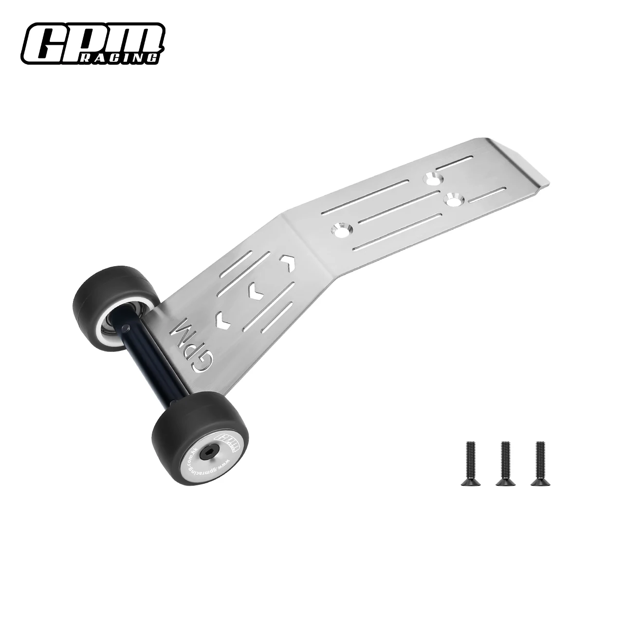 GPM الفولاذ المقاوم للصدأ تحمل Wheelie بار ل TRAXXAS Mini XRT Mini Maxx