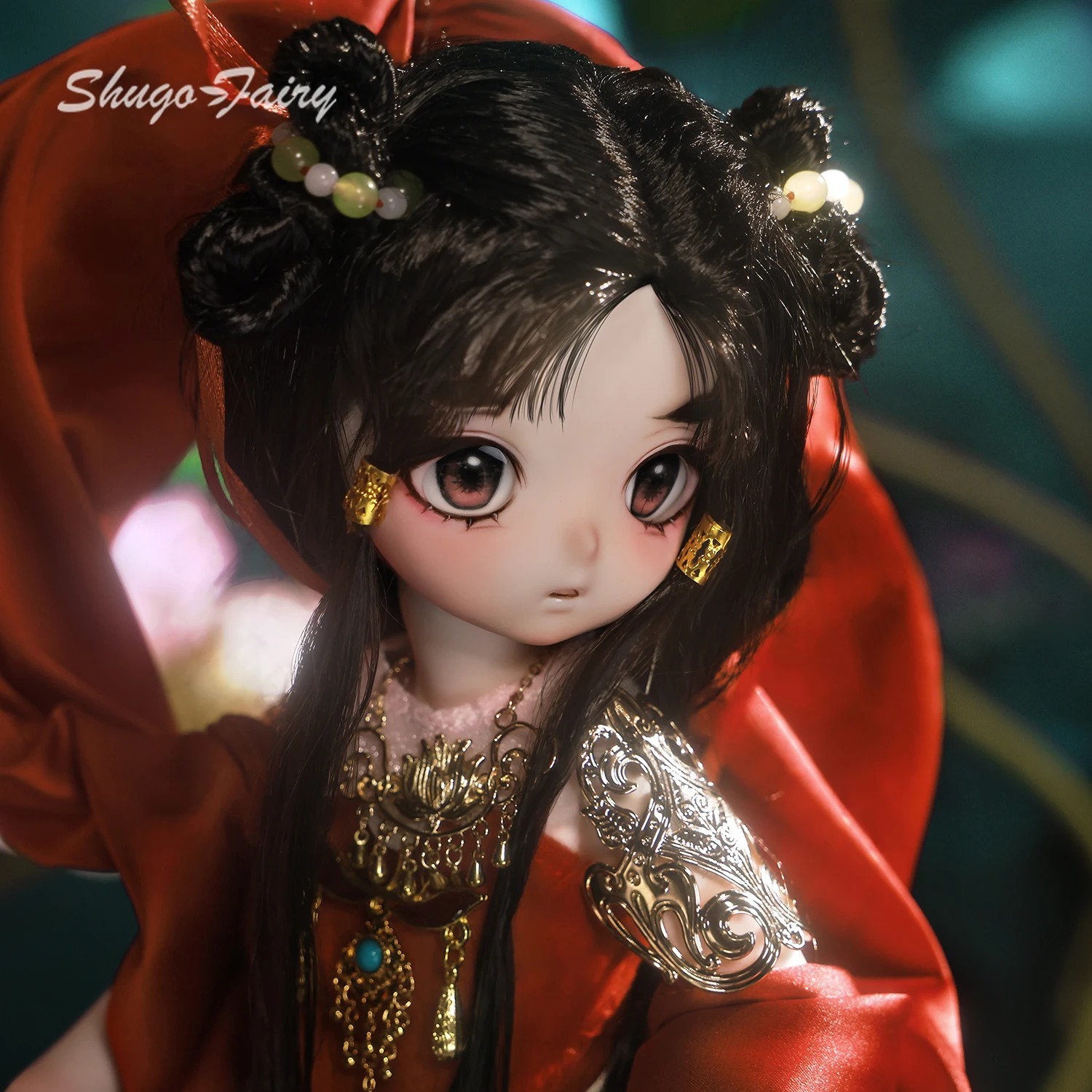 ShugaFairy Nezha Bjd Dolls 1/4 Chinese Mythology Body DIY Girls Gift  Anime Jointed Movable Doll 1/4 Bjd Head Action Figure