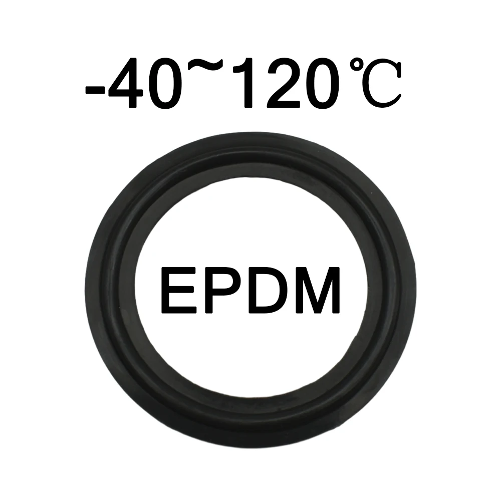 5 Stück Sanitär-Tri-Clamp-EPDM-Dichtung – lebensmittelecht, korrosionsbeständig, für Getränke, selbstgebrautes Bier, Armaturen – Detail 2