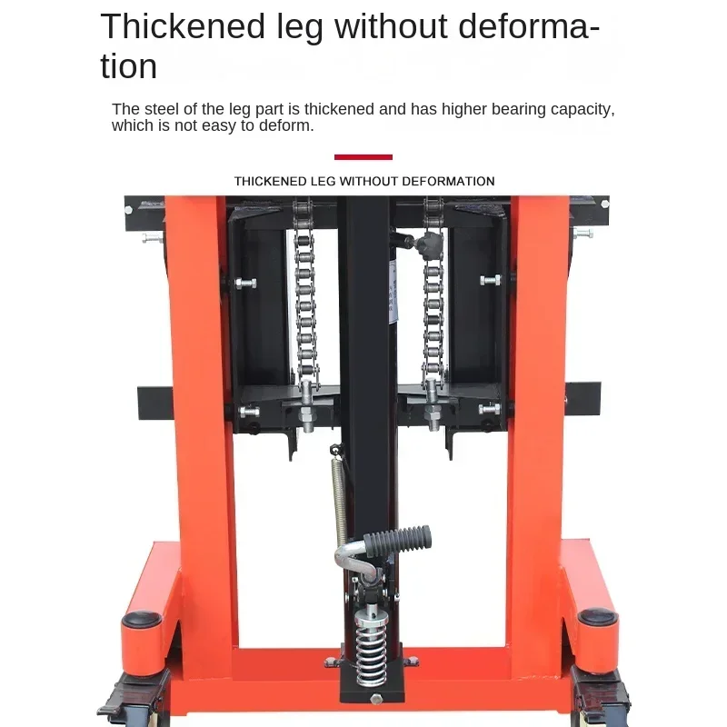 ssL178 23 YY مكدس هيدروليكي يدوي رافعة شوكية كهربائية دفع يدوي