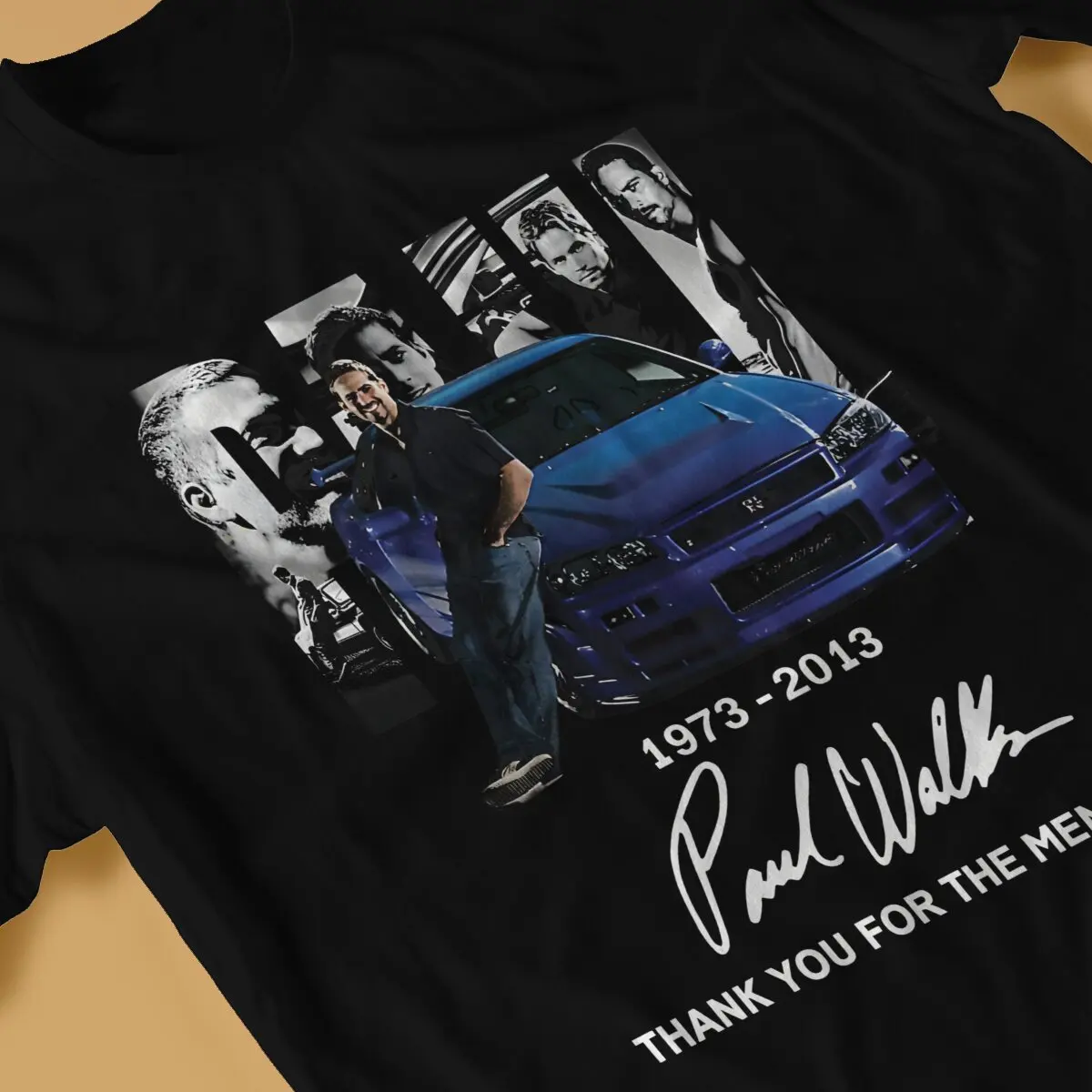 Fast & Furious Movie Remembering T Shirt Graphic Men's Tees Summer Cotton Clothing Harajuku O-Neck TShirt - view 4