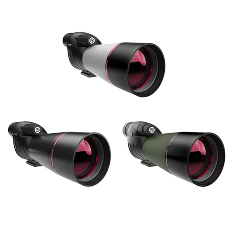 20-60x60 bird watching mirror Red ring version of monoculars suitable for travel, viewing, bird watching mirror