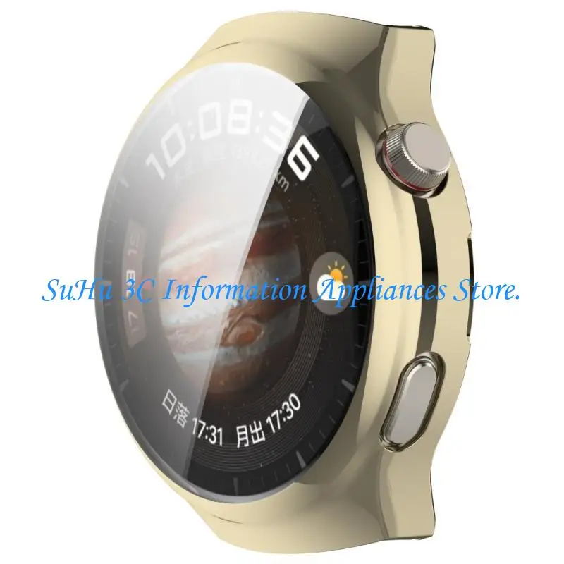 

J0MB Полное покрытие TPU защитное корпус для протектора экрана SmartWatch 4 SmartWatch