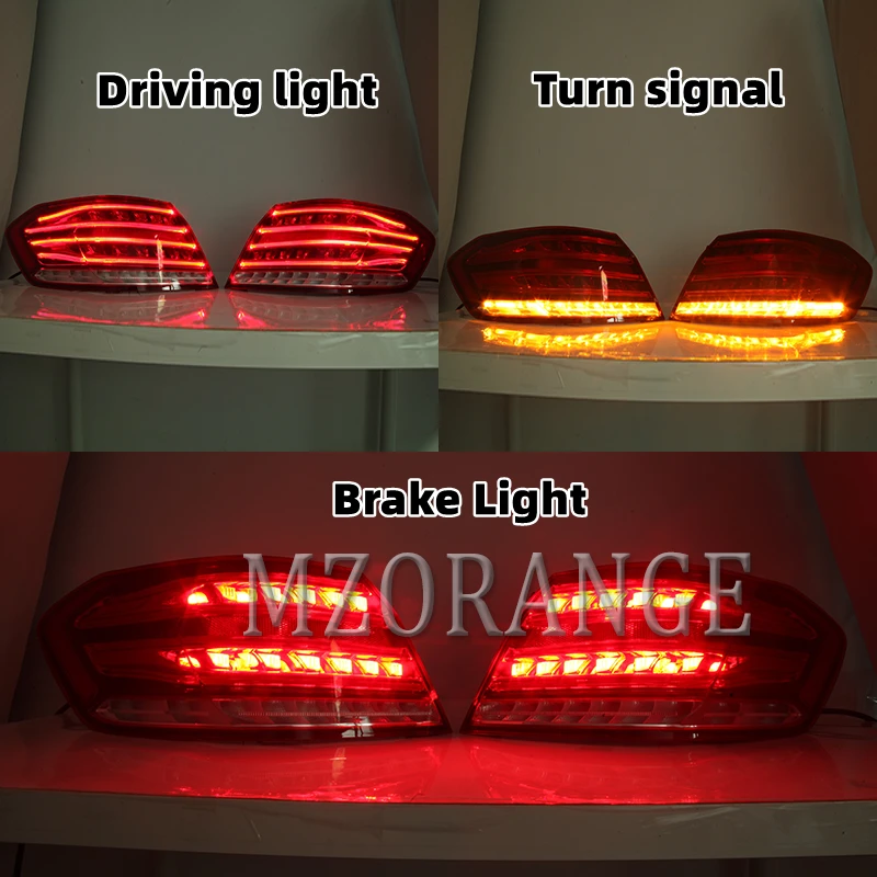 LED Rear Tail Lights For Mercedes-Benz E Class W212 E350 E300 E250 E63 2014-2016 Sedan Direct Replacement Car accessories