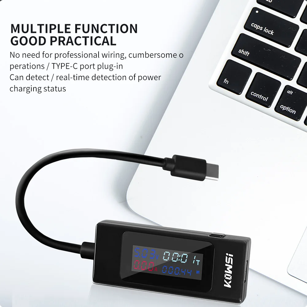 3 in 1 USB Current Voltage Charging Detector Tester Digital   Battery Voltmeter Ammeter Charger Doctor Monitor image 3