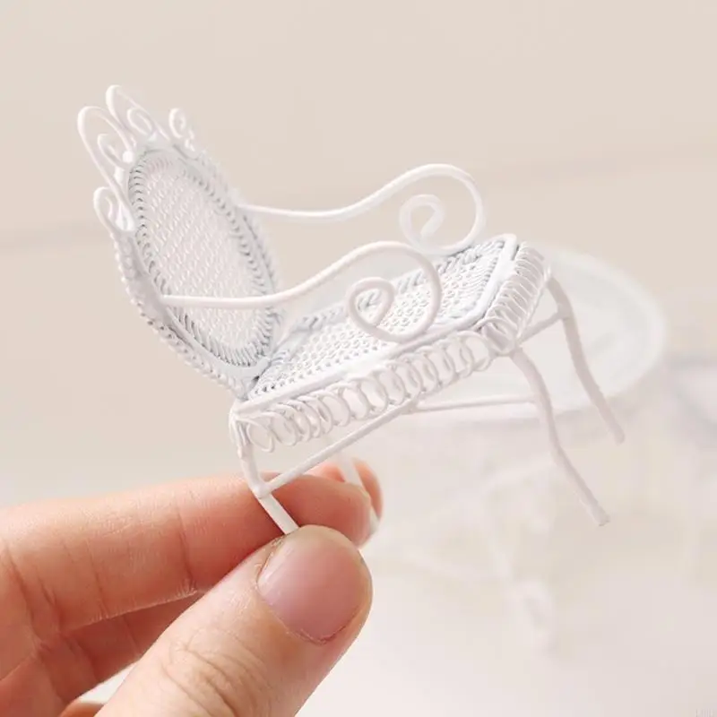 Modelo lateral Modelo café DOLHOUSEIS Decorações fingem o Playset para crianças L8RB