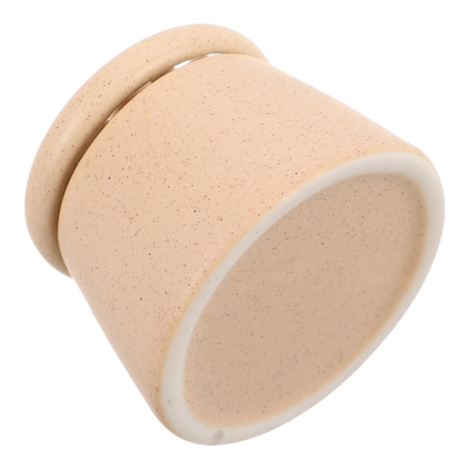 세라믹 네일 브러쉬 세척 컵 일본 스타일 고밀폐 아크릴 액체 홀더 매니큐어 볼 네일 아트 도구 글리터 펜