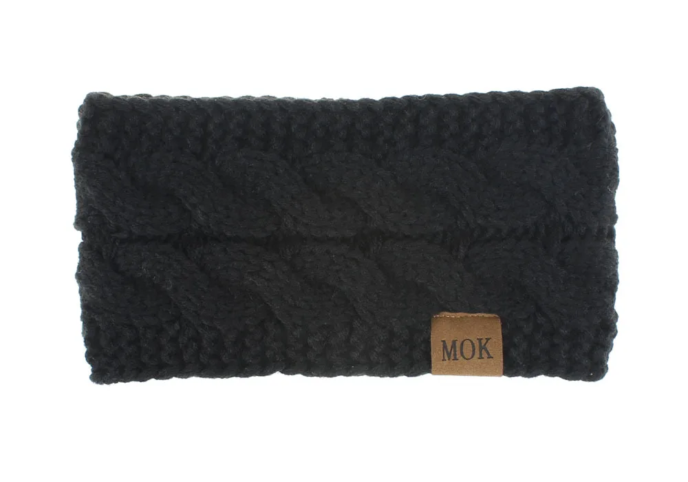 Neue Plüsch Stirnband Winter Warme Breite Elastische Haarband Feste Breite Turban Ohr Wärmer Haarband Weiche DIY Haar Zubehör Kopfbedeckungen – Detail 35