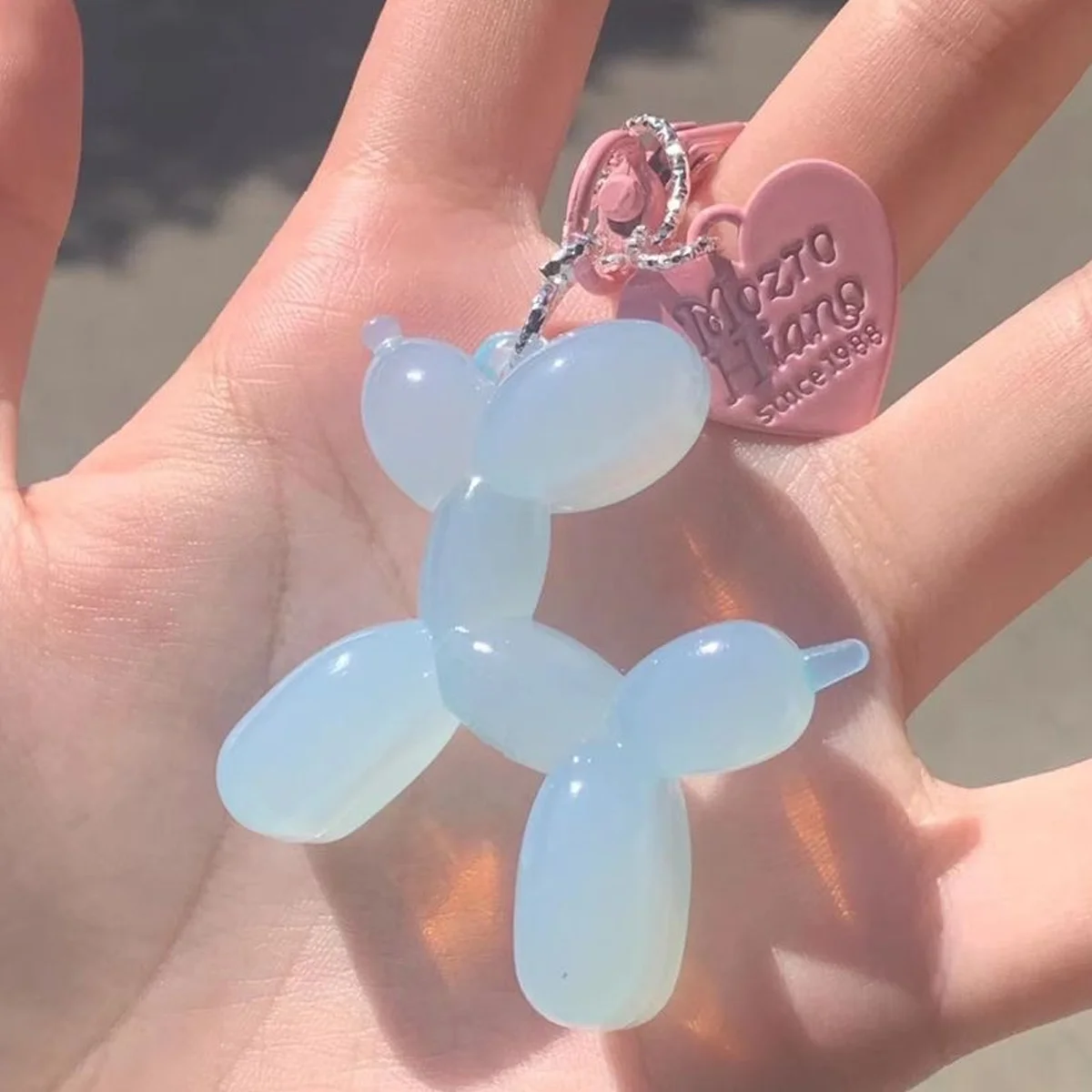 Colgante de gelatina en forma de corazón para perros y gatos