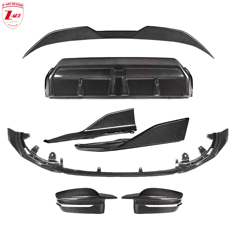 

Z-ART 2022 dry carbon fiber body kit for G42 carbon fiber aerokit for all new 2 series Coupe carbon fiber tuning kit for 220 240