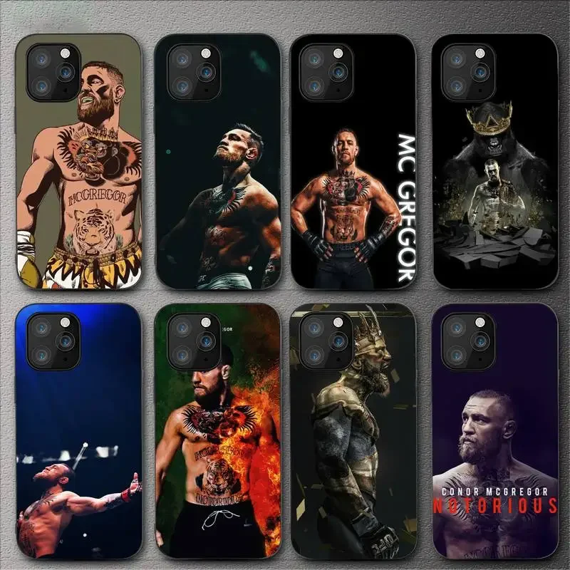 Conor Mcgregor The King Phone Case For iPhone 11 12 Mini 13 14 Pro XS Max X 8 7 6s Plus 5 SE XR Shell